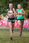 Girls under-13s 2021 National Cross Country Relays, Berry Hill Park, Mansfield. Photo: David T. Hewitson/Sports for All Pics